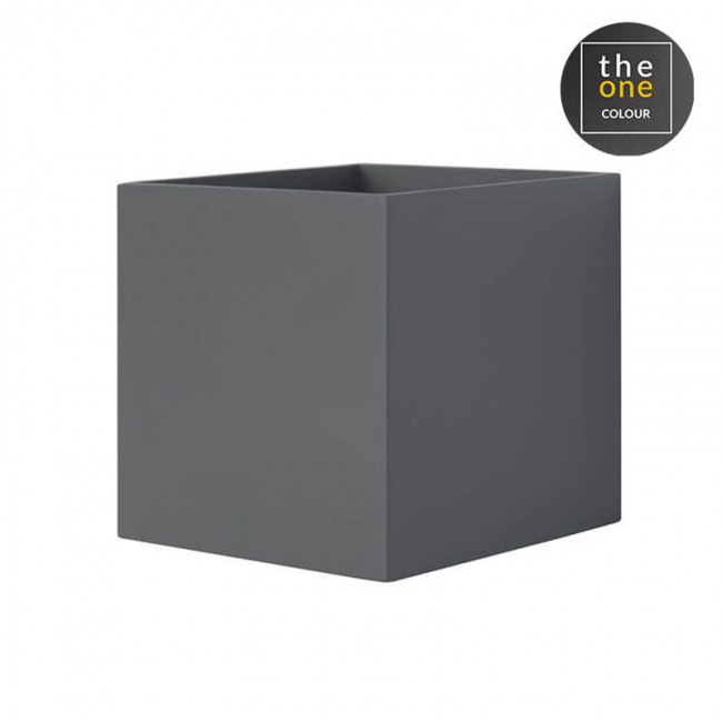 LEDS-C4 KUB UP/DOWN LED WALL LIGHT, URBAN GREY FINISH, WARM WHITE LIGHT, 05-3220-Z5-Z5