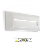 LEDS-C4 KÖSSEL 3.4W OUTDOOR LED WALL LIGHT IN WHITE