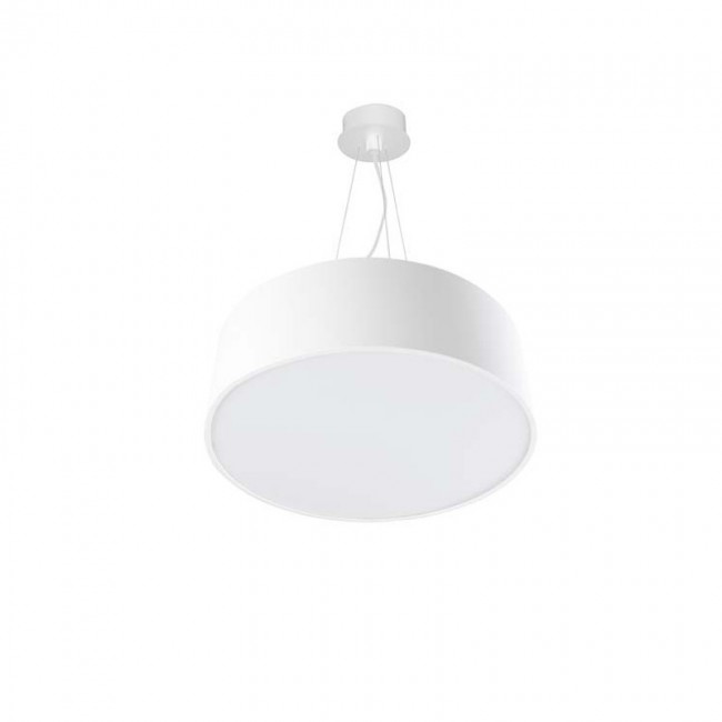 LEDS-C4 LUNO 30W LED PENDANT, WARM WHITE LIGHT, WHITE FINISH, 00-5922-14-OU