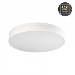 LEDS-C4 LUNO SURFACE MOUNTED CEILING LIGHT, 146W LED. WARM WHITE LIGHT, WHITE FINISH, 15-5928-14-OU