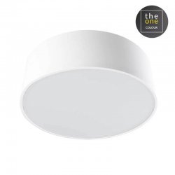 LEDS-C4 LUNO SURFACE MOUNTED CEILING LIGHT, 30W LED. NEUTRAL WHITE LIGHT, WHITE FINISH, 15-5922-14-OU