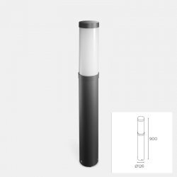 LEDS-C4 Lyon Bollard 55-E092-Z5-CL