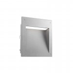 LEDS-C4 MICENAS RECESSED LED OUTDOOR WALL LIGHT, WARM WHITE LIGHT, GREY FINISH, 05-9885-34-CL