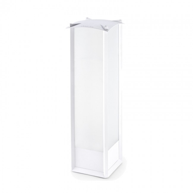 LEDS C4 Mark White Outdoor Bollard Light 55-9390-14-M1