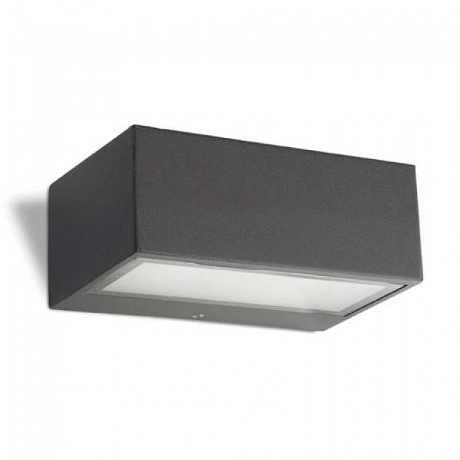 LEDS-C4 NEMESIS R7s Outdoor Wall LIght Urban Grey 05-9177-Z5-B8