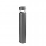 LEDS-C4 NEWTON 13W LED OUTDOOR BOLLARD LIGHT, WARM WHITE LIGHT, URBAN GREY FINISH, 55-9791-Z5-CLV1