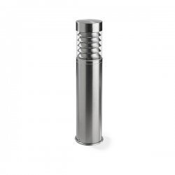 LEDS-C4 PRIAP 500mm E27 Outdoor Bollard Light 316 Stainless Steel 55-9239-CA-M2