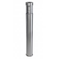 LEDS-C4 PRIAP 800mm E27 Outdoor Bollard Light 316 Stainless Steel 55-9440-CA-M2