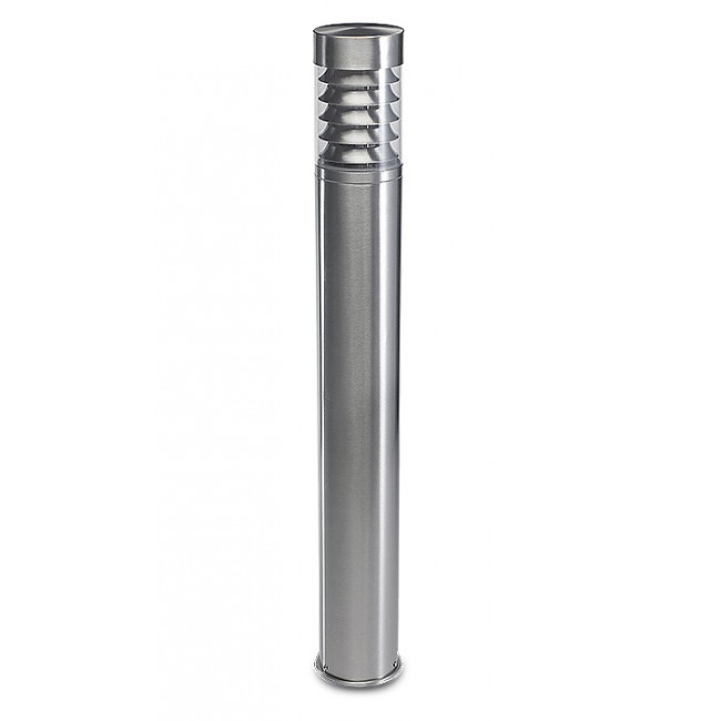 LEDS-C4 PRIAP 800mm E27 Outdoor Bollard Light 316 Stainless Steel 55-9440-CA-M2