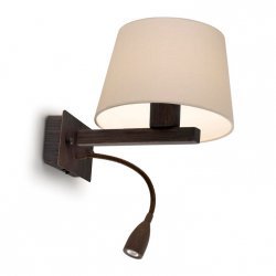 LEDS-C4 TORINO WALL LIGHT LED SPOT OLD BROWN FINISH 05-4695-Y2-82