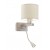 LEDSC4 TORINO WALL LIGHT LED SPOT SATIN NICKEL FINISH 05-4695-81-82