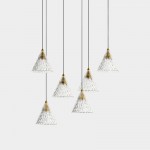 LEDS-C4 Veneto Pendant by Benedito Design 30W 15-7593-14-DO