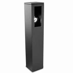 LEDS-C4 WAY 600mm GU10 Outdoor Bollard Light Urban Grey 55-9682-Z5-37