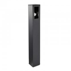 LEDS-C4 WAY OUTDOOR BOLLARD LIGHT, URBAN GREY FINISH, 55-9921-Z5-37