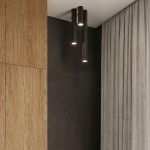 LAGOS 10 Ceiling lamp black
