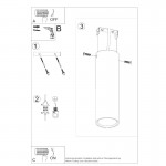 LAGOS 20 Ceiling lamp white