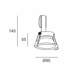 LEDS-C4 DOME DOWNLIGHT DN-1600-60-00V1
