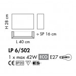 SILLUX Los Angeles LP6/502 Wall Light