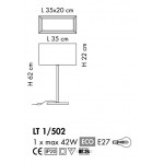 SILLUX Los Angeles LT1/502 Table Lamp
