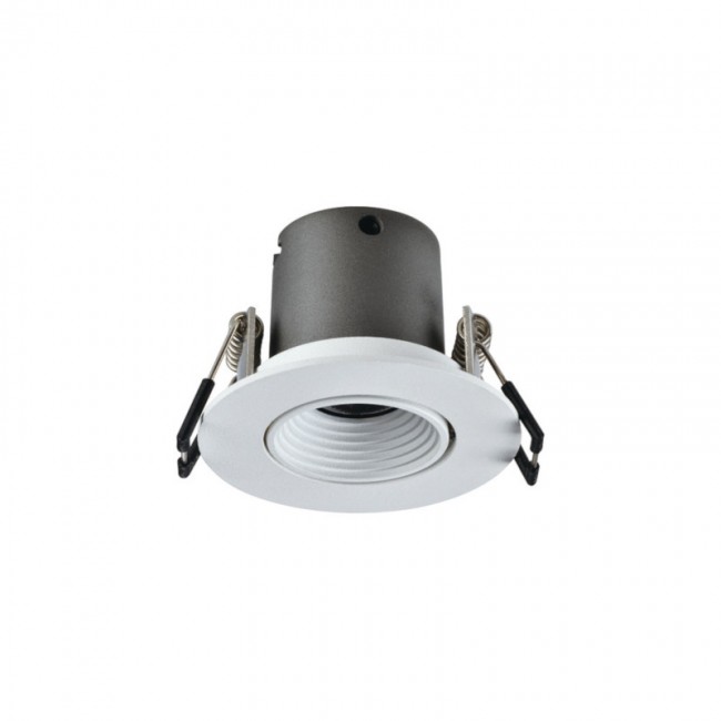 Integral LED MINI TILTABLE DOWNLIGHT 50MM CUT OUT 3.3W 155LM 47LM/W 3000K 15 BEAM NON-DIM FINISH WHITE