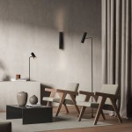 MEDS wall lamp black DE-0136-NEG