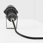 FORLIGHT Minimal IP65 5.4W Warm white LED Outdoor spotlight - PX-0144-NEG