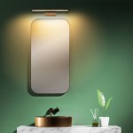 Nora Pro bathroom wall light DE-0122-NEG