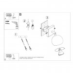 Sollux Wall lamp OCULARE white