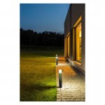 Bollard IP44 Mandela 800mm E27 15W Urban grey 1500lm