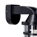 Corande IP44 outdoor wall light black Corande IP44 outdoor wall light black