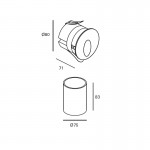 Icon Round - PX-0358-NEG Icon Round - PX-0358-NEG