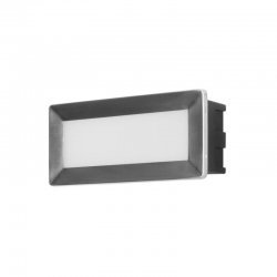 Forlight RECT recessed LED wall light PX-0540-ALU