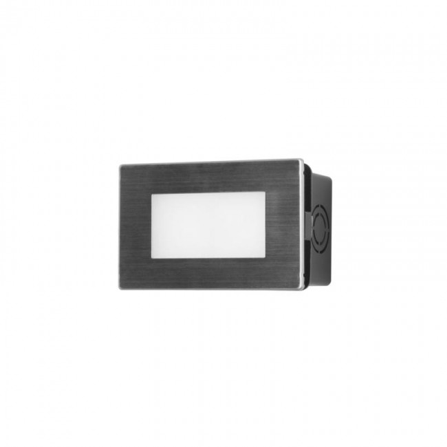 Forlight RECT recessed LED wall light switchable colour tone PX-0549-ALU