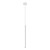 Pastelo 1 white pendant light