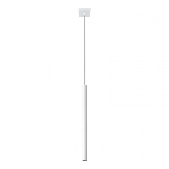 Pastelo 1 white pendant light