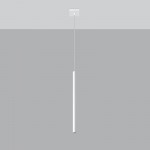 Pastelo 1 white pendant light
