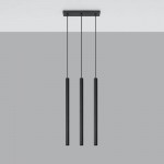 PASTELO 3 black pendant light