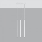 PASTELO 3 white pendant light