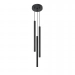PASTELO 3P black pendant light