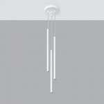 PASTELO 3P white pendant light