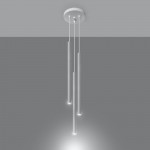 PASTELO 3P white pendant light