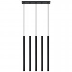 PASTELO 5 black pendant light