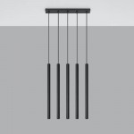 PASTELO 5 black pendant light