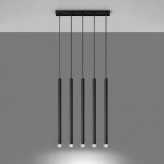 PASTELO 5 black pendant light