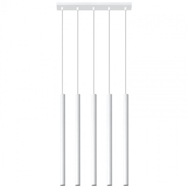 PASTELO 5 white pendant light