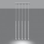 PASTELO 5 white pendant light