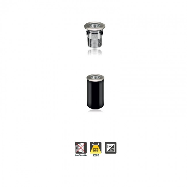 Pathlux Inground Uplight IP67 290LM 4.5W 3000K 35 deg Beam Angle