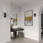 Sollux Wall lamp PENNE 30 black