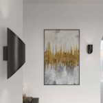 Sollux Wall lamp PENNE 30 black