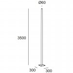 LEDSC4 Proud Lamp Post Column 81-E000-Z5-Z5